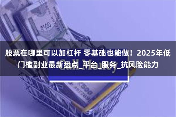 股票在哪里可以加杠杆 零基础也能做！2025年低门槛副业最新盘点_平台_服务_抗风险能力